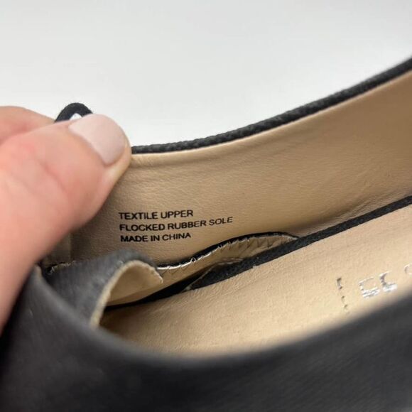 Joe's 7M Black Lace Up‎ Loafers Round / Pointed Toe Shoes - Picture 10 of 10